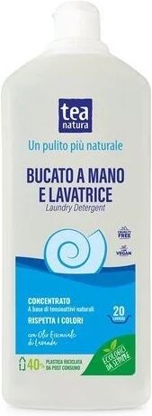 tea natura detersivo liquido detergente bucato a mano lavatrice