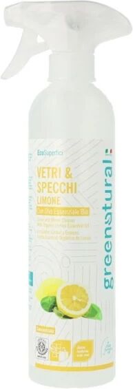 greenatural vetri e multiuso detergente vetri e specchi spray