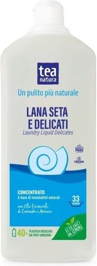 tea natura Detersivo liquido Detergente Bucato Lana Seta Delicati Lavanda Arancio