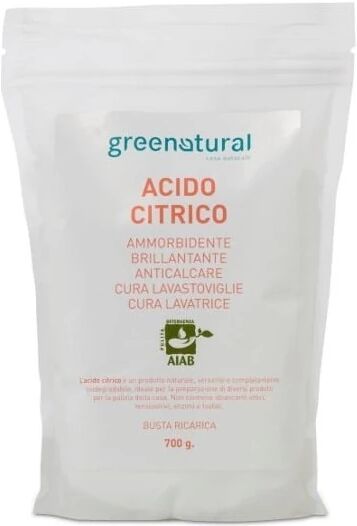 greenatural Anticalcare Acido Citrico Naturale in polvere