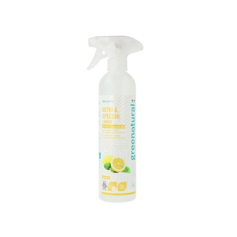 greenatural Vetri e Multiuso Detergente Vetri e Specchi Spray