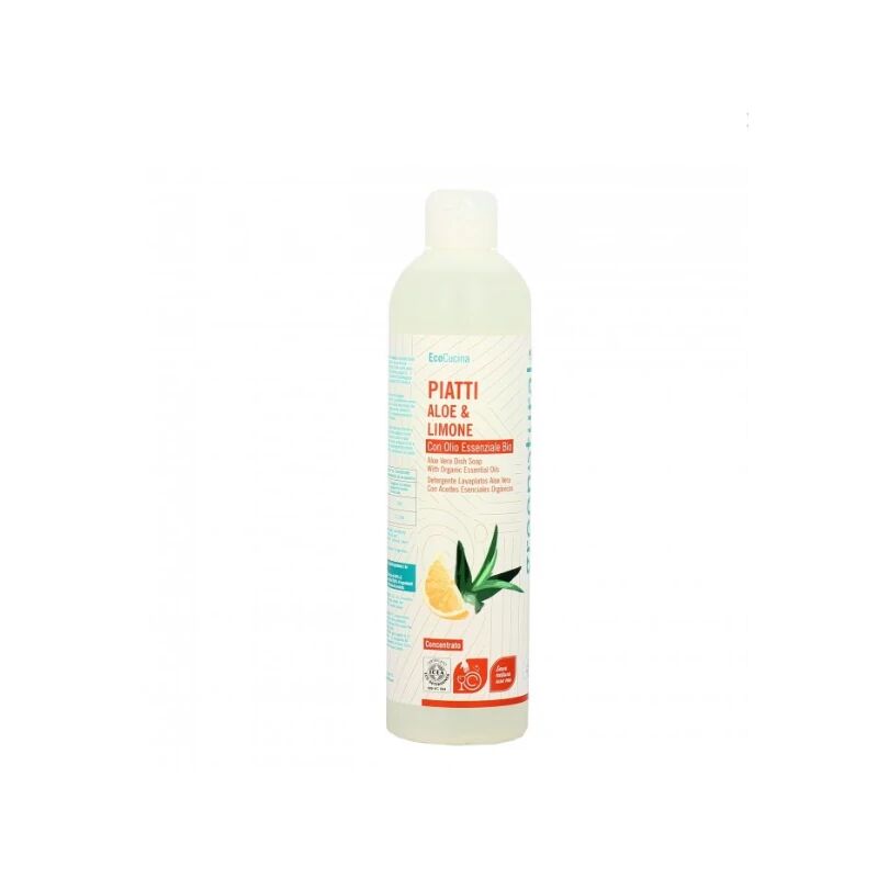 greenatural Piatti Detersivo Liquido per Piatti con Aloe Vera e Limone