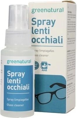 greenatural Accessori Spray Biologico per la Pulizia degli Occhiali