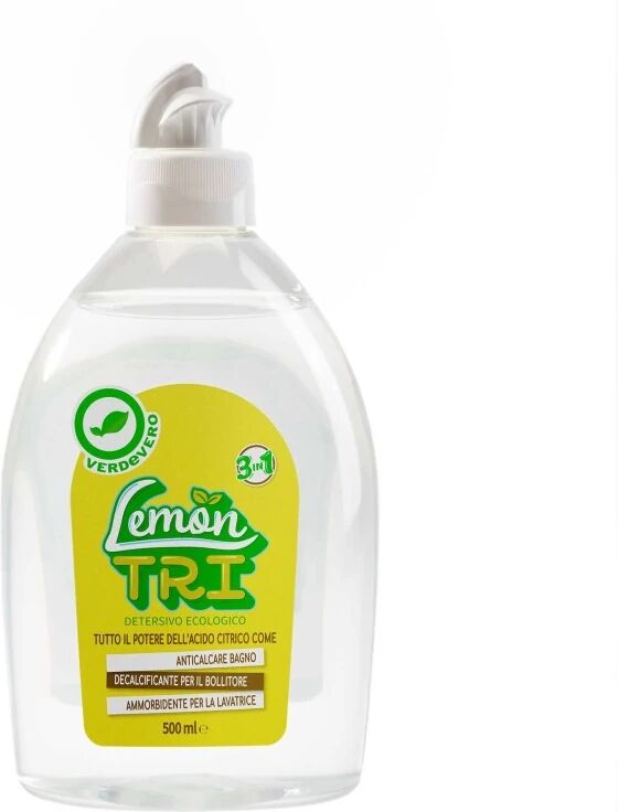 verdevero Detersivo liquido LemonTrì Detersivo Ecologico 3 in 1