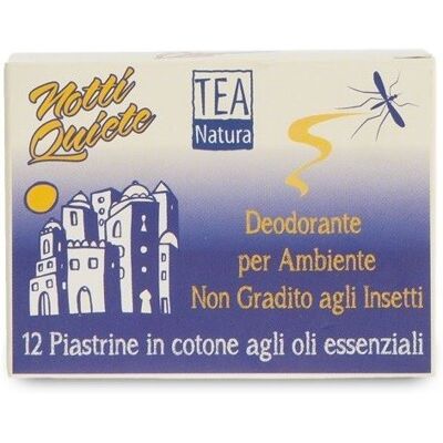 tea natura Piastrine Antizanzara Faitrade "Notti Quiete" tea natura Piastrine Antizanzara Faitrade "Notti Quiete"