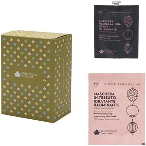 biofficina toscana Idee regalo Kit Maschere Antiossidante ai Frutti Rossi