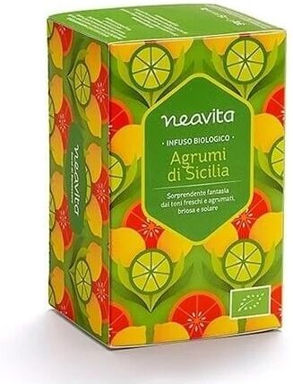 neavita te e tisane infuso in filtro agrumi di sicilia bio