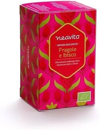 neavita te e tisane infuso in filtro fragole e ibisco bio