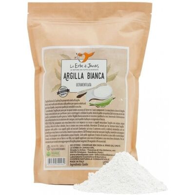 le erbe di janas Argilla Bianca 250 gr le erbe di janas Argilla Bianca 250 gr