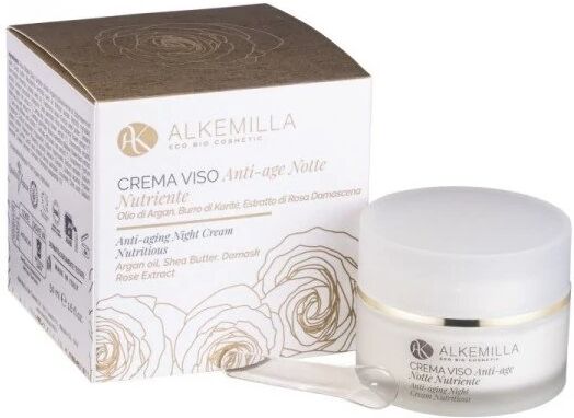 alkemilla creme viso crema viso anti-age ed antiossidante notte