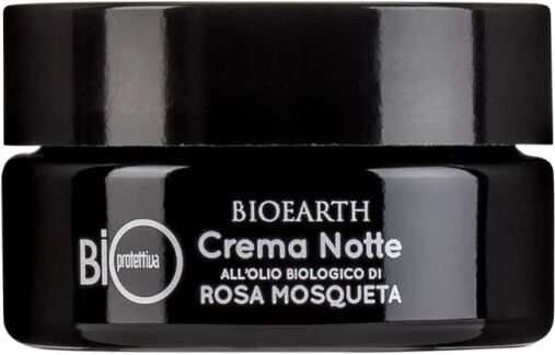 bioearth creme viso crema notte rosa mosqueta bioprotettiva