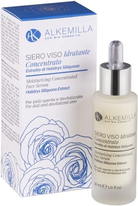 alkemilla sieri viso siero viso concentrato idratante per pelli spente e devitalizzate