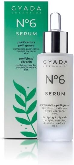 gyada cosmetics sieri viso siero viso 6 purificante per pelli grasse