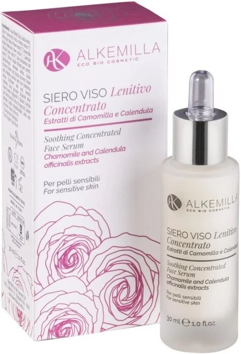 alkemilla sieri viso siero viso concentrato lenitivo per pelli sensibili