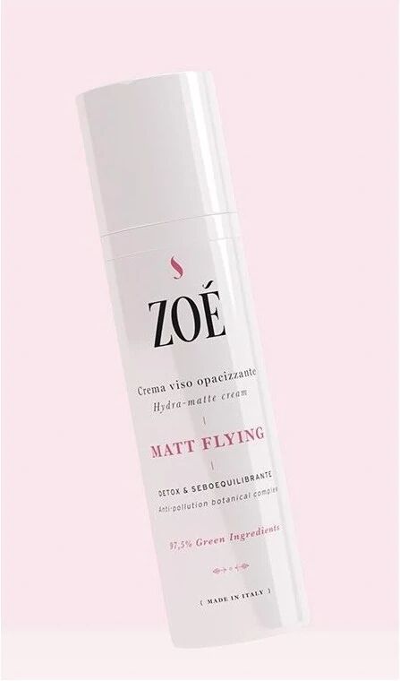 zoe cosmetics creme viso matt flying crema viso opacizzante