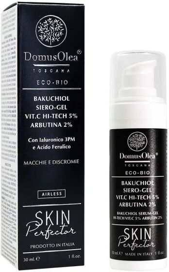 domus olea toscana sieri viso siero-gel bakuchiol macchie e discromie