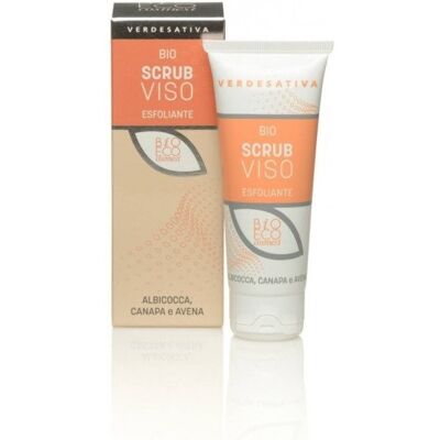 verdesativa Scrub viso Esfoliante con Albicocca, Canapa ed Avena verdesativa Scrub viso Esfoliante con Albicocca, Canapa ed Avena