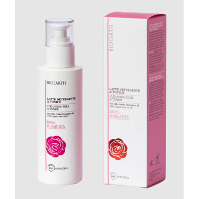 bioearth Latte Detergente e Tonico bio e vegan bioearth Latte Detergente e Tonico bio e vegan