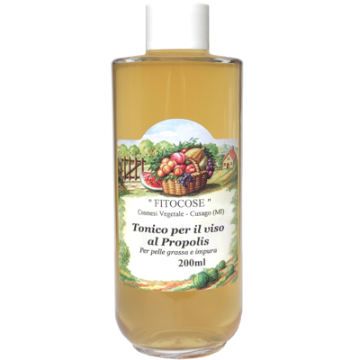 fitocose Tonico Viso alla Propolis fitocose Tonico Viso alla Propolis