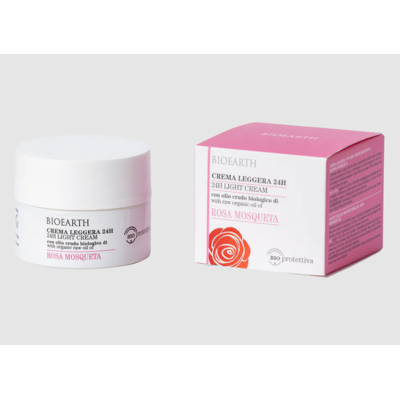 bioearth Crema Viso Leggera alla Rosa Mosqueta bioearth Crema Viso Leggera alla Rosa Mosqueta
