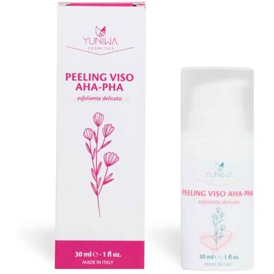 Yuniwa Cosmetics Peeling Viso AHA - PHA - Esfoliante Yuniwa Cosmetics Peeling Viso AHA - PHA - Esfoliante