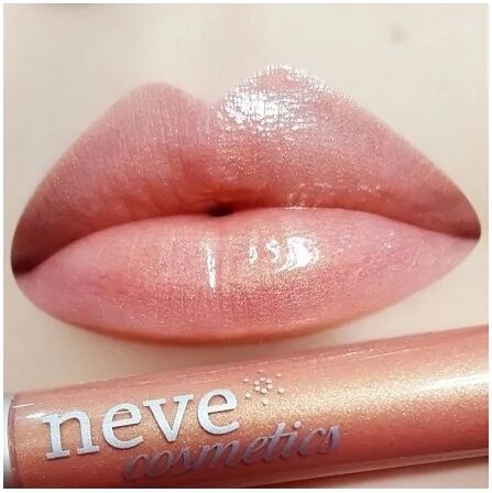 neve cosmetics gloss e tinte labbra gloss naturale rosa dorato sunrise with sea monsters