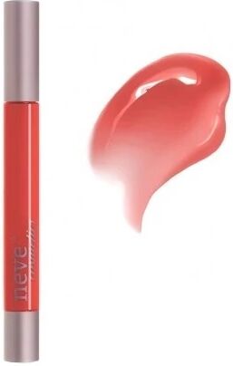 neve cosmetics gloss e tinte labbra gloss naturale rosso corallo arearea