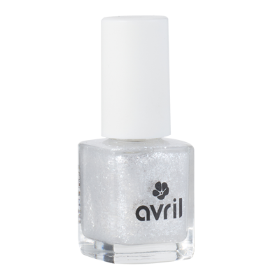 Avril Top Coat con glitter argento - Finitura Avril Top Coat con glitter argento - Finitura