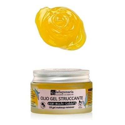 La Saponaria Olio di Rosa Mosqueta e Albicocca Struccante - Gel Detergente Viso La Saponaria Olio di Rosa Mosqueta e Albicocca Struccante - Gel Detergente Viso