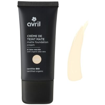 Fondotinta cremoso biologico alla vaniglia - Finitura opaca e durevole Fondotinta cremoso biologico alla vaniglia - Finitura opaca e durevole
