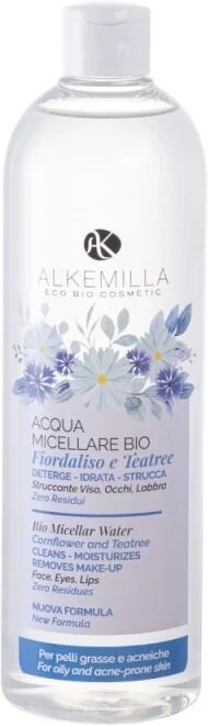 Alkemilla Struccanti Acqua di Fiordaliso e Tea Tree Micellare