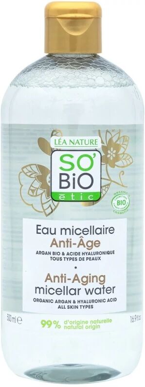 so'bio étic Struccanti Lozione Micellare Anti-age