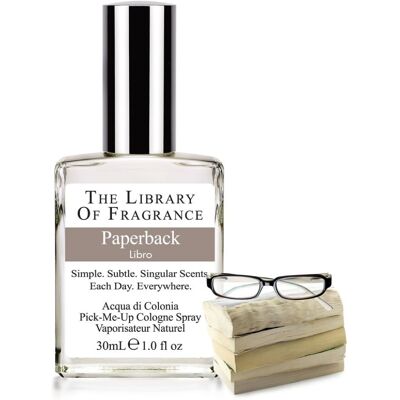 The Library of Fragrance Paperback Eau de Cologne Unisex - 30ml The Library of Fragrance Paperback Eau de Cologne Unisex - 30ml