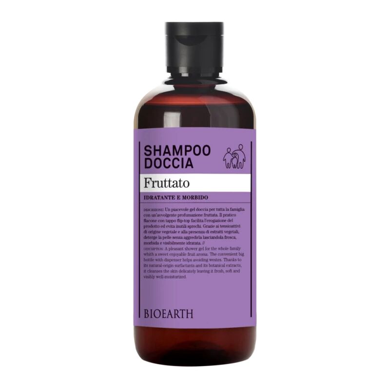 bioearth Bagnoschiuma Bio Shampoo Doccia Vegan Fruttato