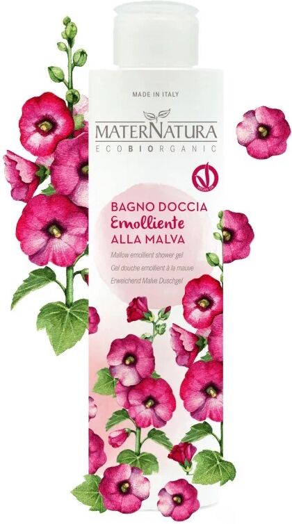 maternatura Bagnoschiuma Bio Bagnodoccia Emolliente alla Malva