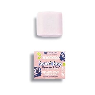 La Saponaria Sweet Hug - Deodorante Solido Floreale per Pelle Sensibile La Saponaria Sweet Hug - Deodorante Solido Floreale per Pelle Sensibile