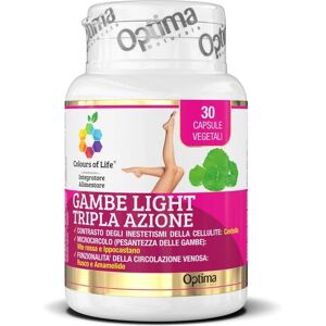 optima naturals Integratori alimentari Integratore Alimentare Gambe Light Tripla Azione