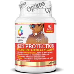 optima naturals Integratori alimentari Skin Protection Integratore antiossidante per la pelle