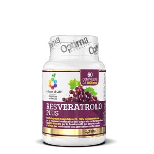 optima naturals Integratori alimentari Resveratrolo Plus Integratore antiossidante