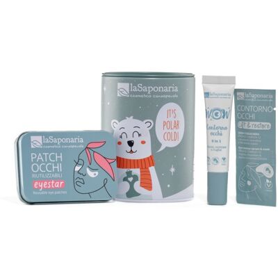 la saponaria Set Regalo Salvadanaio Orso Polare Kit Viso la saponaria Set Regalo Salvadanaio Orso Polare Kit Viso
