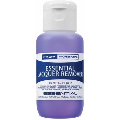 Faby Nails Removedor Smalto Permanente Essential Lacquer - 50ml Faby Nails Removedor Smalto Permanente Essential Lacquer - 50ml
