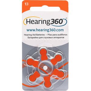 HEARING360 Blister Pile per Apparecchi Acustici PR48 13 Giallo