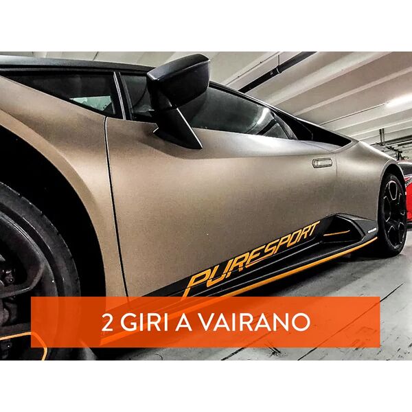 smartbox al volante di una lamborghini huracÃ¡n evo: 2 giri a tutto gas sul circuito di vairano