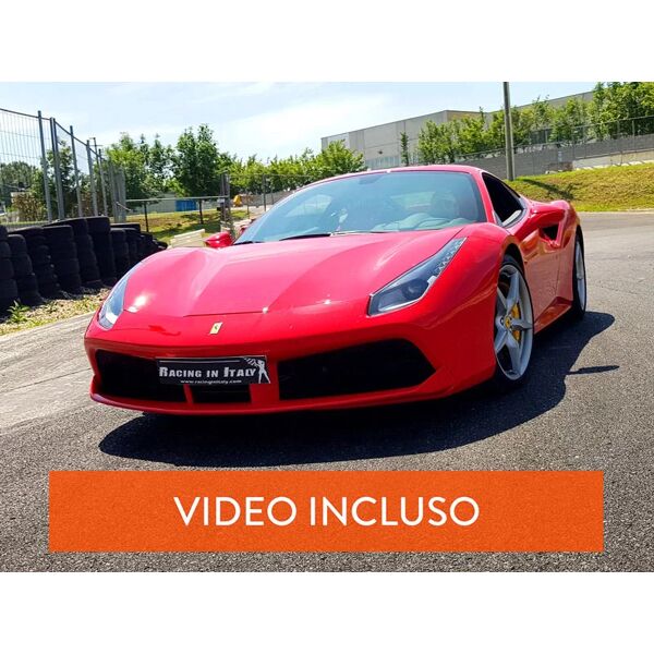 smartbox ferrari f488 su pista: 3 giri sul circuito di castelletto e video incluso