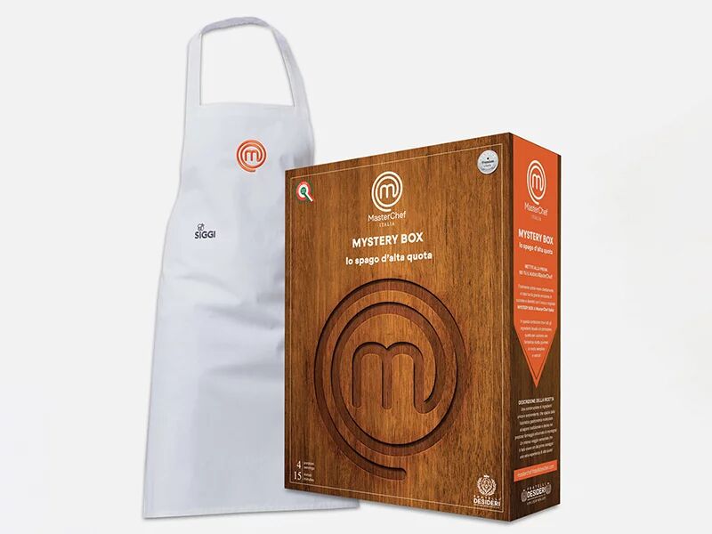 smartbox sorprese firmate masterchef: 1 mystery box a domicilio per preparare ricette di alta cucina
