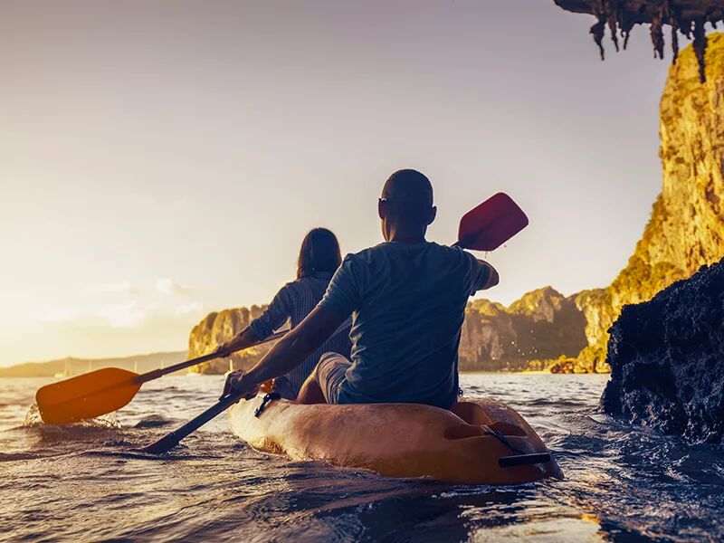 smartbox romantica escursione notturna in kayak alla scoperta di capri per 2 persone