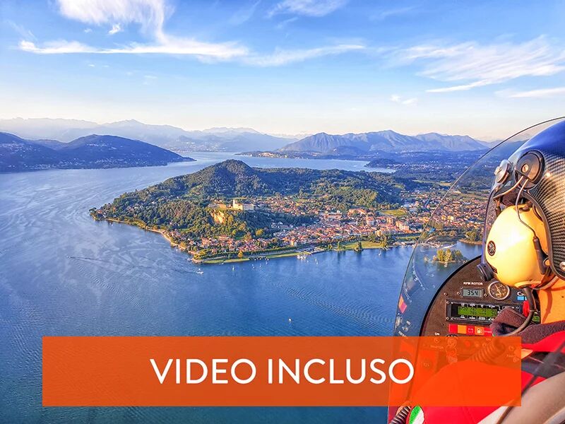 smartbox avventura in volo sul lago maggiore in autogiro con foto e video ricordo