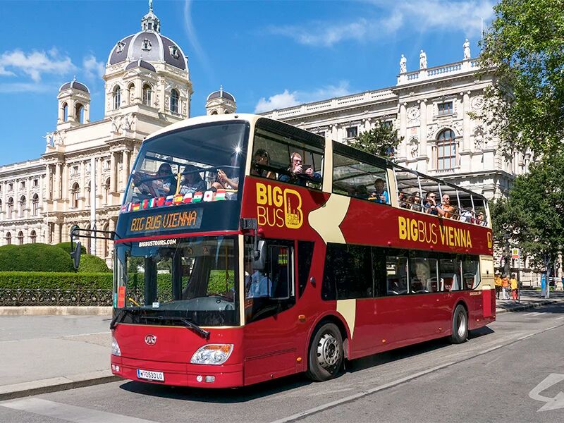 smartbox tour in bus hop-on hop-off alla scoperta di vienna per 2