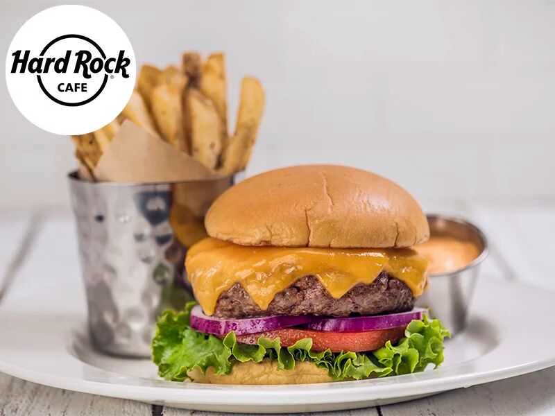 smartbox gusto rock dallâ€™antipasto al dolce: 1 pranzo o 1 cena in un hard rock cafe a scelta