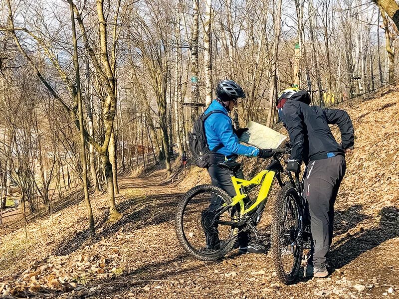 SmartBox Emozioni al Veja Adventure Park: tour guidato in bicicletta elettrica per 4 persone